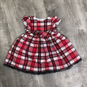 CARTER’S CHRISTMAS PLAID DRESS SIZE 9M